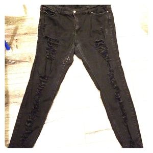 Forever 21 plus ripped Jean's